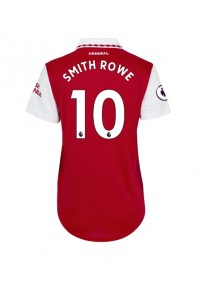 Arsenal Emile Smith Rowe #10 Fotballdrakt Hjemme Klær Dame 2022-23 Korte ermer